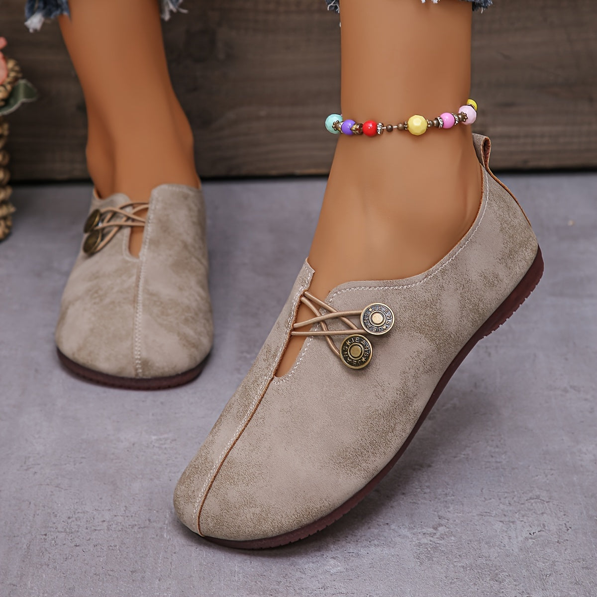 Elegante dames loafers met verfijnde afwerking en klassieke look