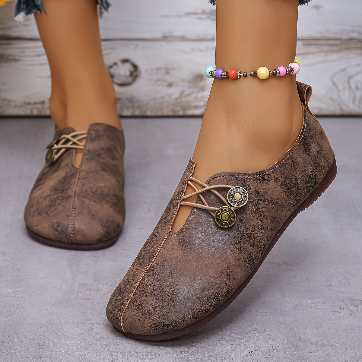 Elegante dames loafers met verfijnde afwerking en klassieke look